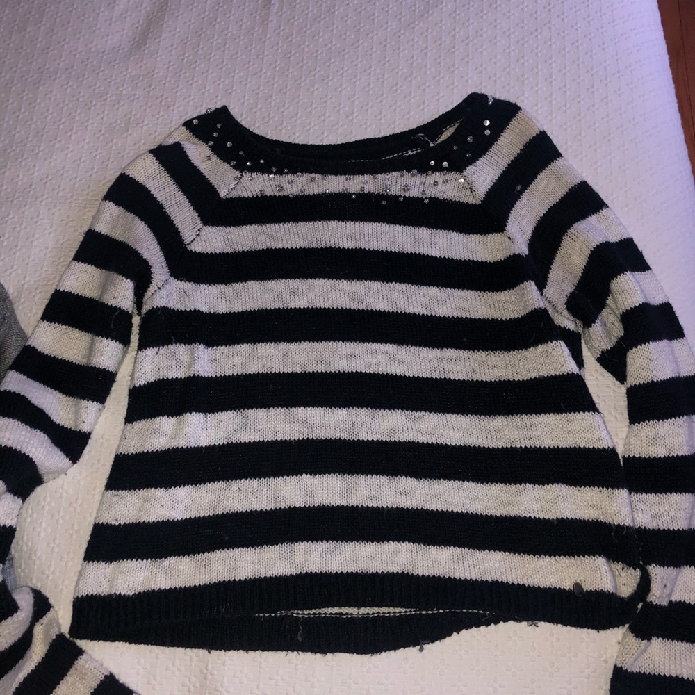 striped sweater